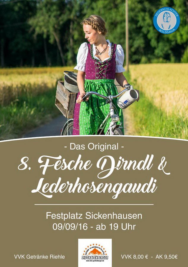 8. Fesche Dirndl & Lederhosen Gaudi