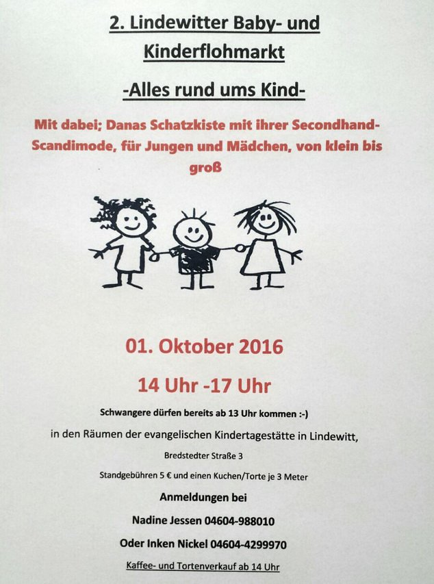 Flohmarkt Kindergarten Lindewitt