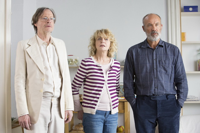 Die Neuen - Johannes Michael Wittenborn, Anne Gisela Schneeberger und Eddi (Heiner Lauterbach)