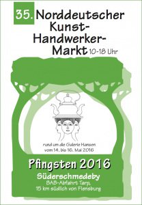 Kunsthandwerkermarkt Süderdchmedeby 2016