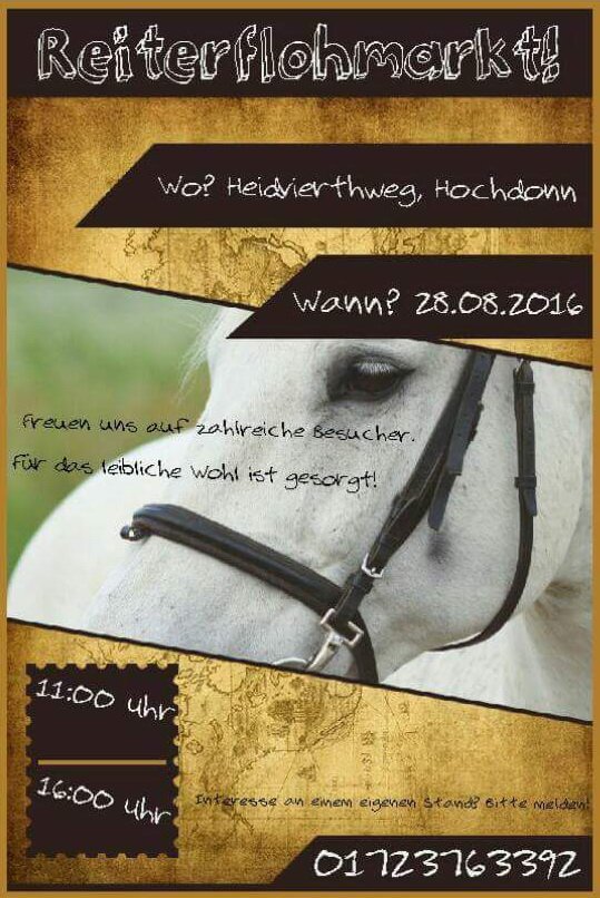 Reiterflohmarkt Hochdonn 2016 Reiterflohmarkt Hochdonn 2016