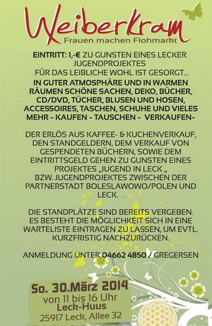 Weiberkram - Frauen machen Flohmarkt