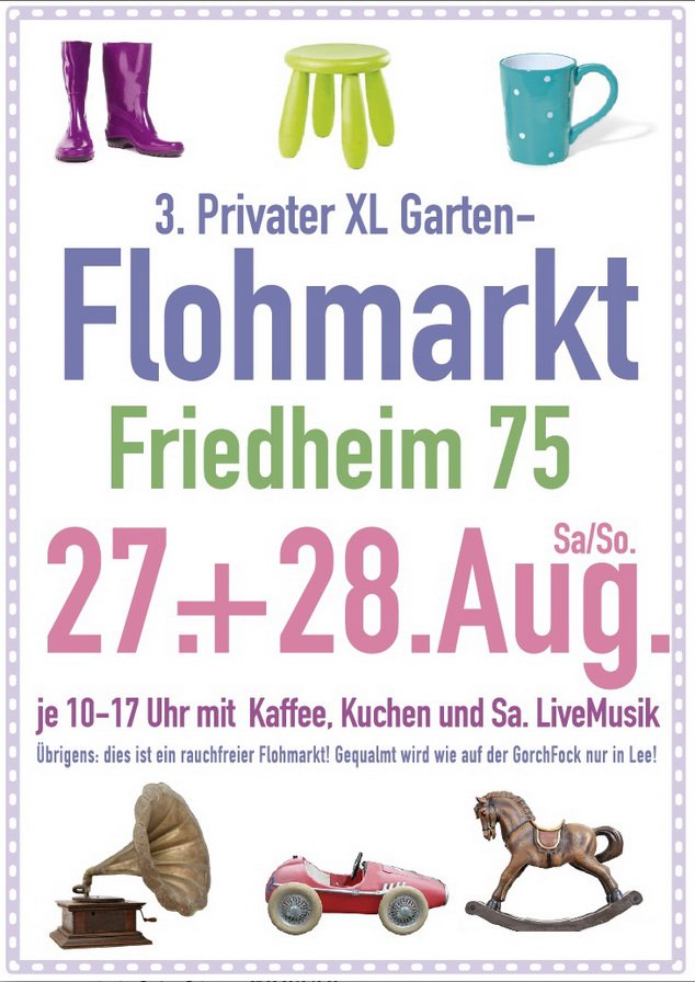 Flohmarkt 2016, Friedheim Flensburg