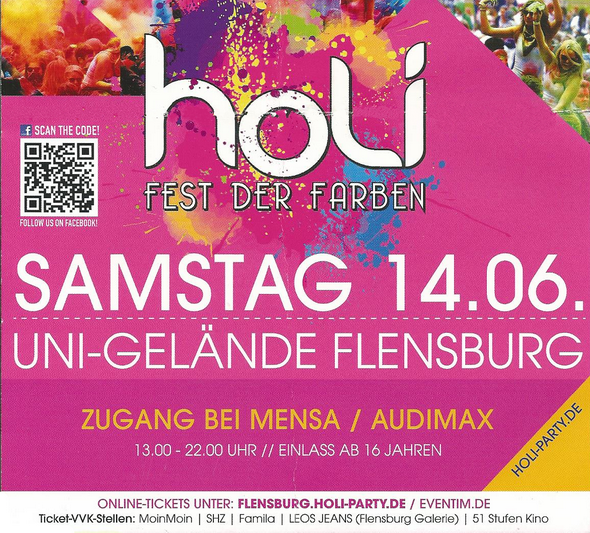 Holi Flensburg 2014