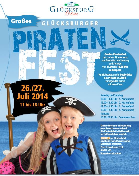 Piratenfest 2014 in Glücksburg
